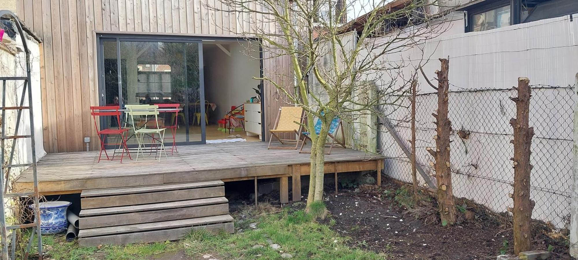 Maison Avec Jardin A Lille Bois Blancs Exteriér fotografie